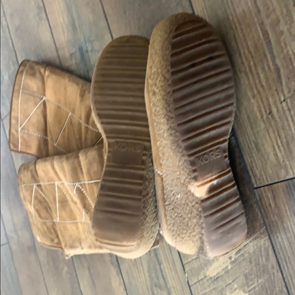 Suede Shearling boots size 8 - Picture 3 of 8